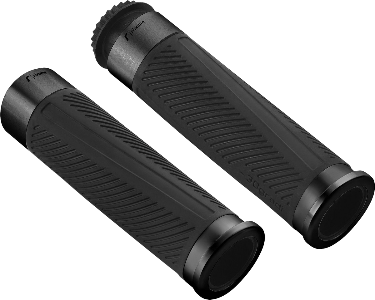 Grips 30 Gradi 22mm Black - 58-GR224B - RIZOMA