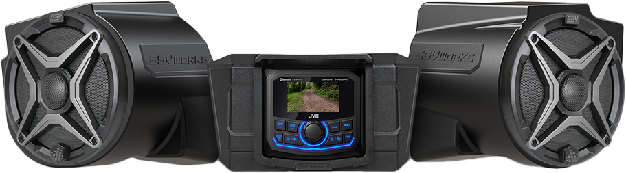 2 Speaker Kit W/ Jvc Controller - 63-9615 - SSV Works