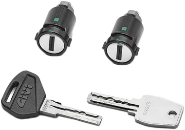 Evo Smart Case Lock Set For 2 Obkev Cases - 270-6717 - GIVI