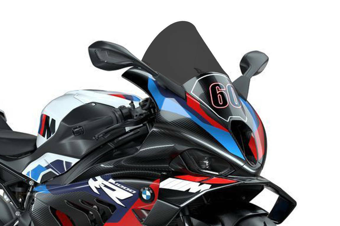 Windscreen R-Racer Dark Smoke Bmw - 561-21617D - PUIG