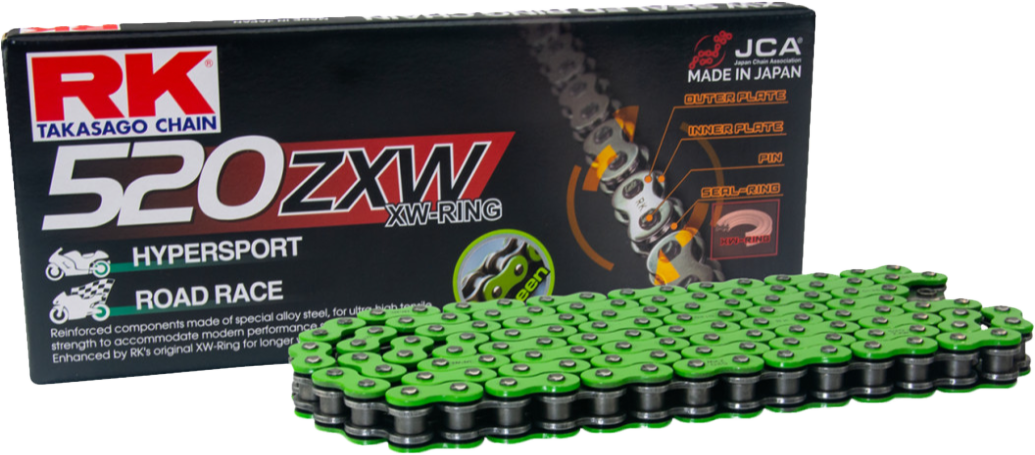 Mm520zxw Drive Chain Green 520 X 120 - 691-5001GN - Excel Wheel components
