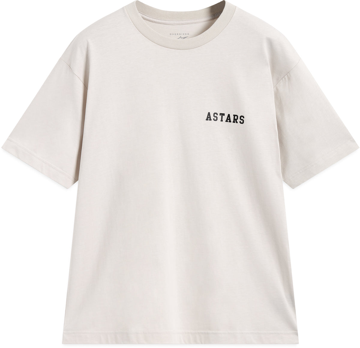 Latitude Oversized Ss Csf Tee Cement Md - 482-76434M - alpine star