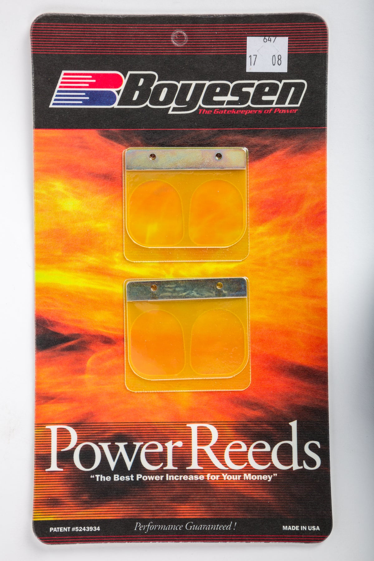 Motorcycle Reeds - 59-7647 - Boyesen