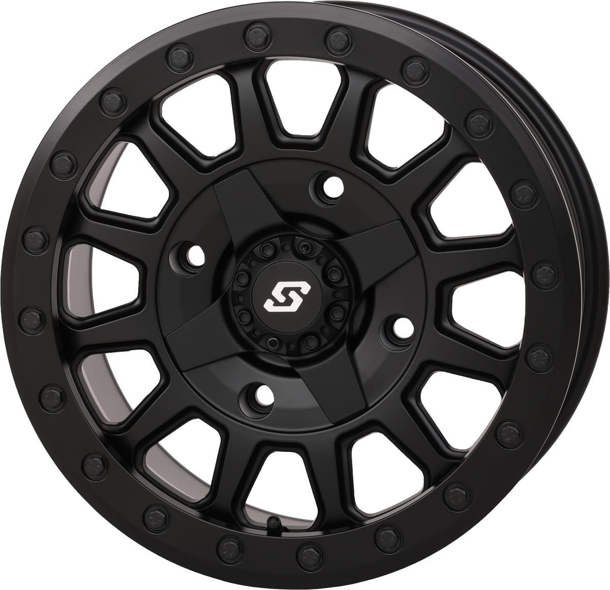 Adapt Dd Wheel 15x7 5+2 4/137 & 4/156 Matte Black - 570-9102 - Sedona