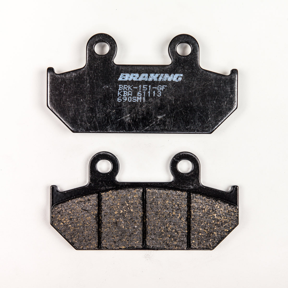 Brake Pad Set Semi-Metallic - 31-690S - Braking
