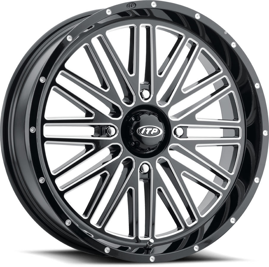 Momentum Wheel Blk/Mac 20x6.5 4/156 4+2.5 (+10mm) - 57-20113 - ITP