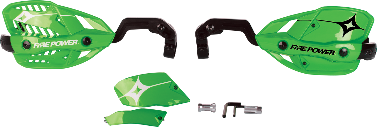 1 1/8" Closed Handguard Green - 18-61285 - Fire Power