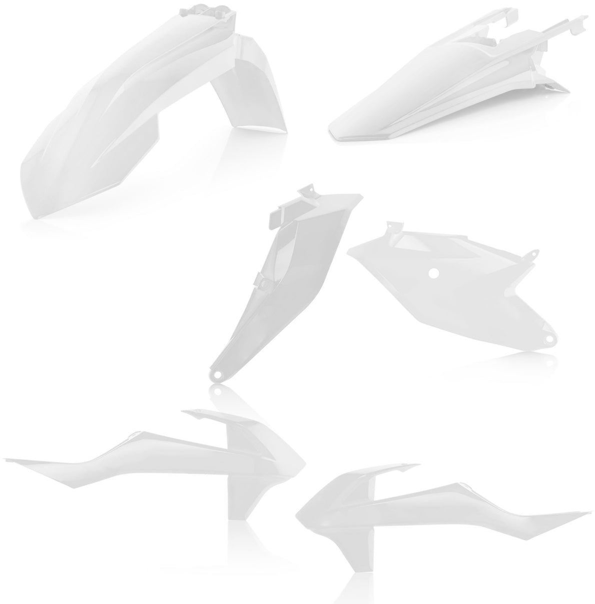 Plastic Kit White - 26860-10002 - Acerbis