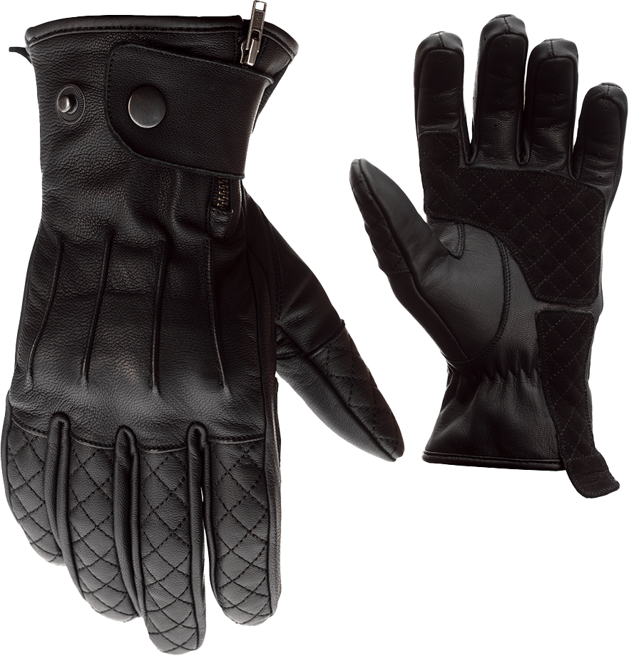 Matlock Ce Glove Black Textile Lg - 556-2405010 - RST