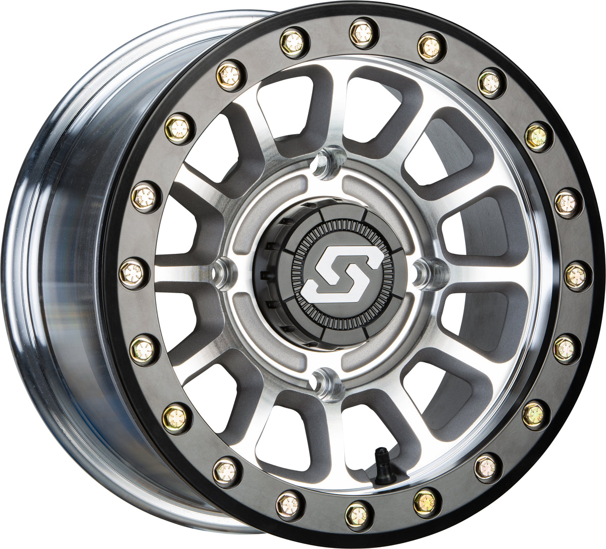 Sano Bdlk Wheel 14x7 4/156 5+2 (+10mm) Blk/As Cast - 570-2015 - Sedona