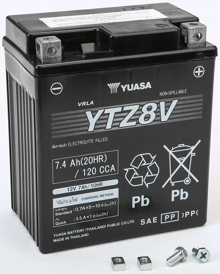 Battery Ytz8v Sealed Factory Activated - 49-1992 - Yuasa
