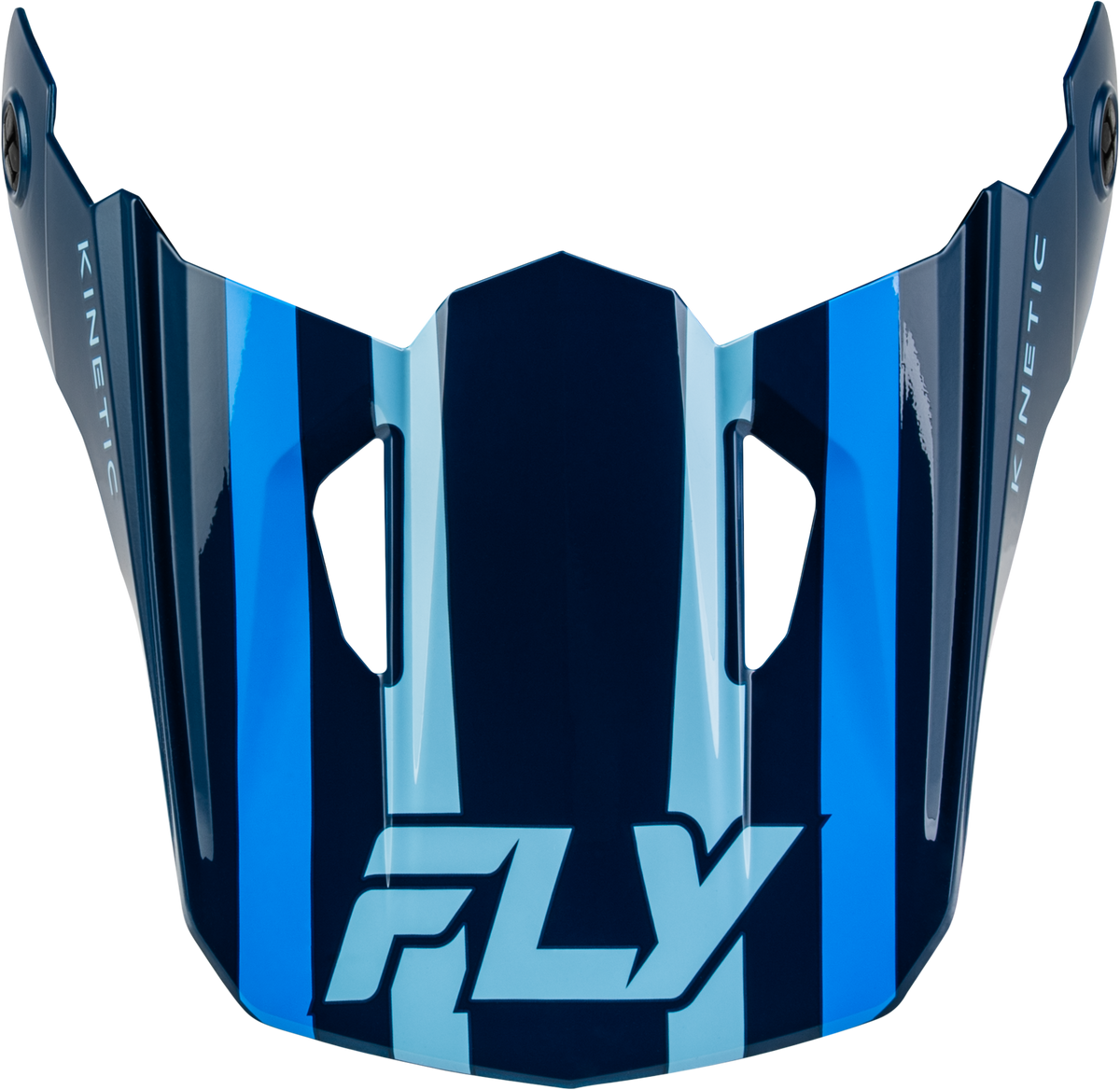 Kinetic Sync Helmet Visor Navy/Blue/Light Blue Xs/Sm - 73-2003VS - Fly Racing
