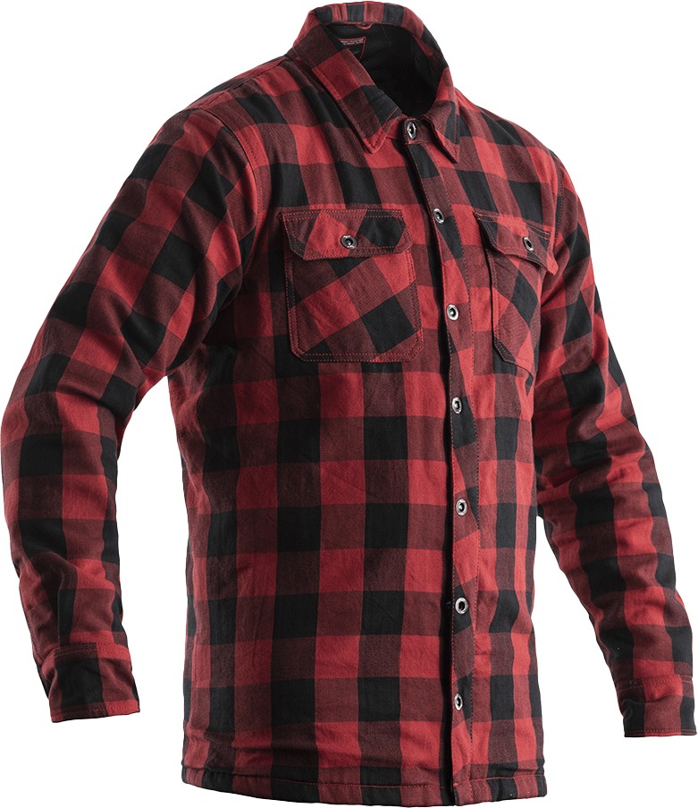 Lumberjack Ce Shirt Red Check Textile Xs - 556-2115238 - RST