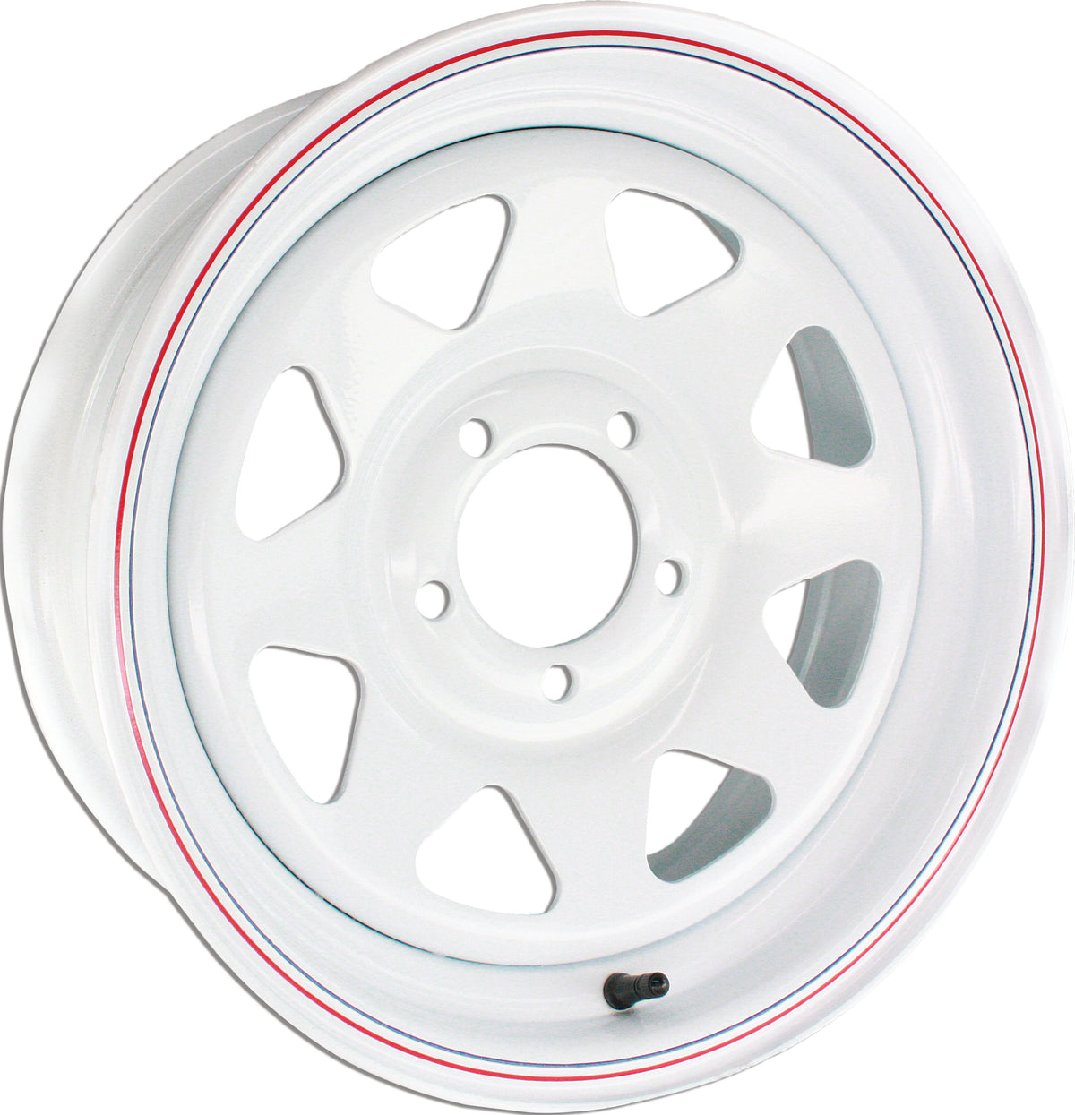 8 Spoke Steel Trailer Wheel 13"X4.5" - 58-8002 - AWC