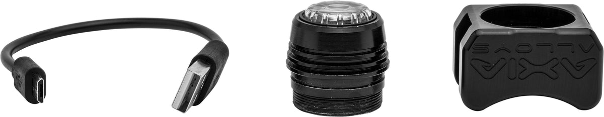 Led Rechargeable Dome Light Black - 12-9310 - AXIA ALLOY