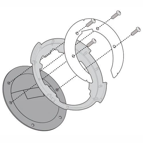Tanklock Mount Hus - 270-6602 - GIVI