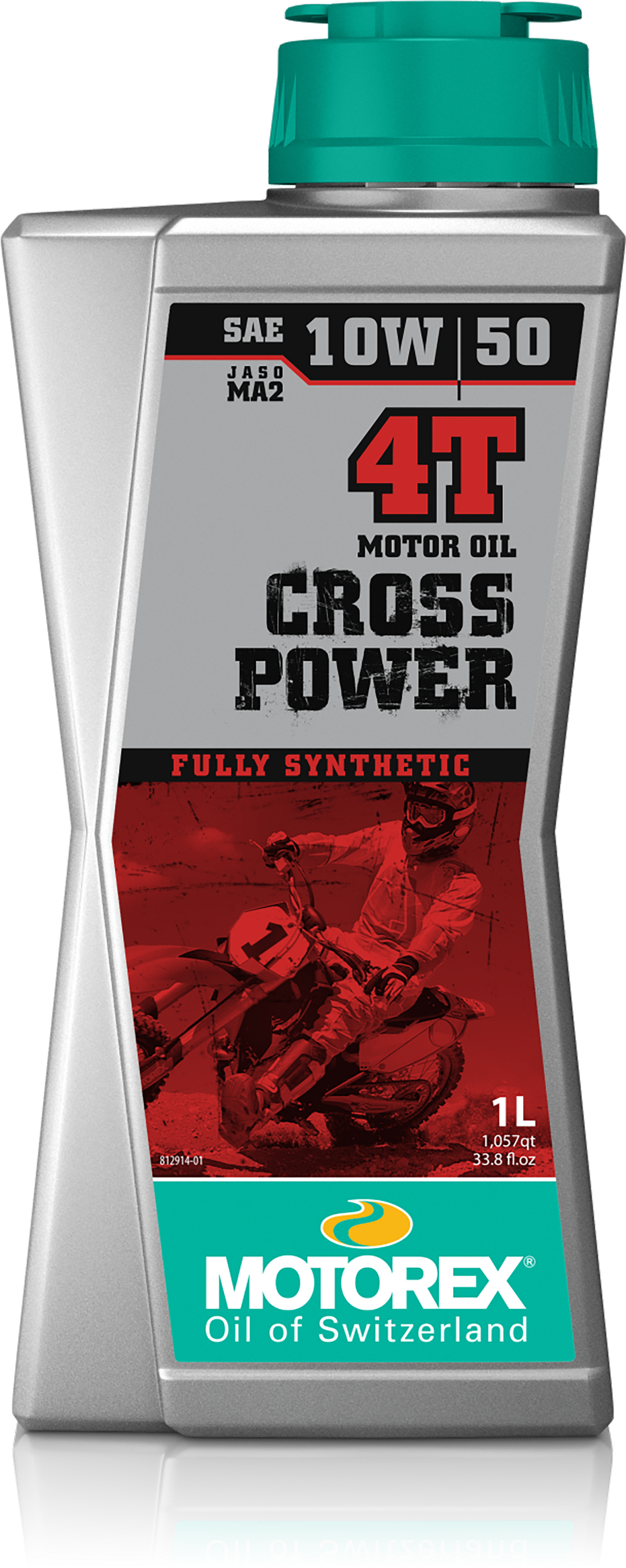 Cross Power Oil 4t 10w50 1l 10/Case - 580-1145 - Motorex