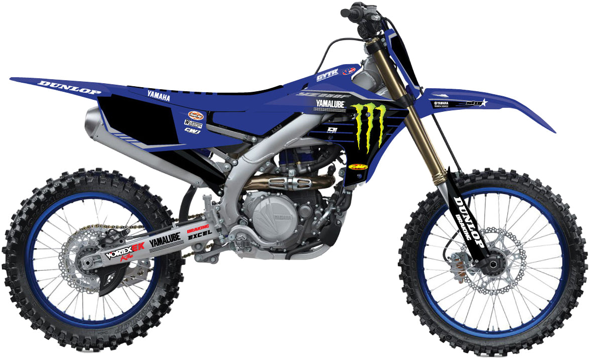 Complete Kit 23 Blue Mey Yzf 250 Blk Bg - 862-2050403 - DCOR