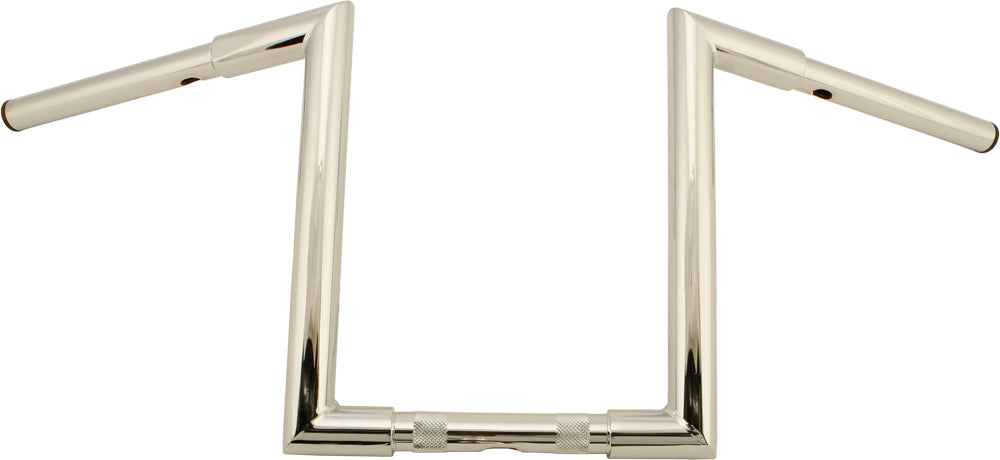 H-Bar Z-Bar 1 1/4" Cable 12" Rise Chrome - 820-1124C - HardDrive