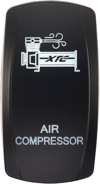 Dash Switch Rocker Face Air Compressor - 630-1031 - XTC POWER PRODUCTS