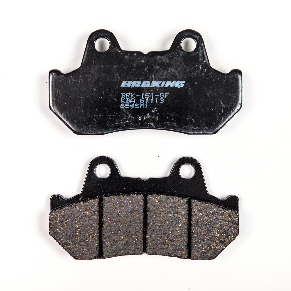 Brake Pad Set Semi-Metallic - 31-654S - Braking