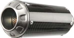 Mgp Exhaust Slip-On Carbon Fiber Stainless End Cap - 564-5002CS - Hotbodies Racing