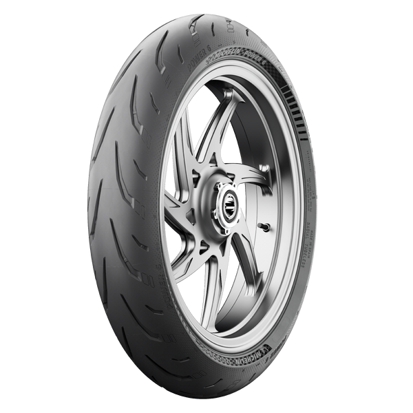 Tire Power 6 Front 120/70zr17 (58w) Radial Tl - 87-21001 - Michelin