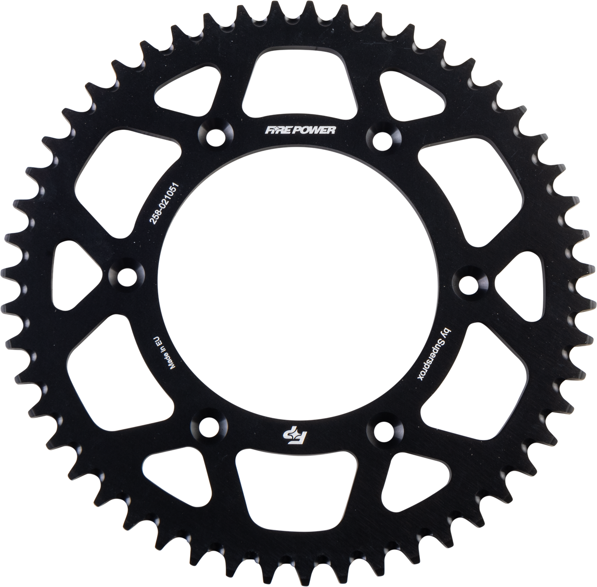 Rear Sprocket Aluminum 51t Blk - 258-021051 - Fire Power