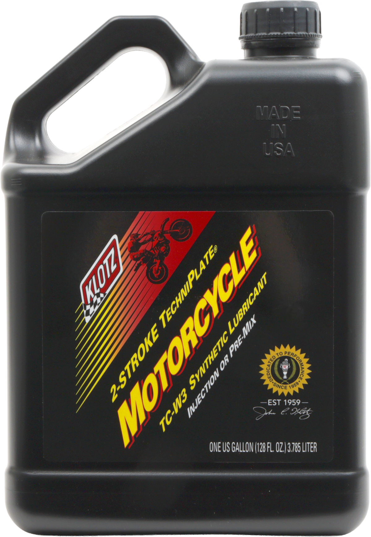 Motorcycle Techniplate 2t Synthetic Tc-W3 1 Gal 4/Case - 842-0181 - Klotz Oil