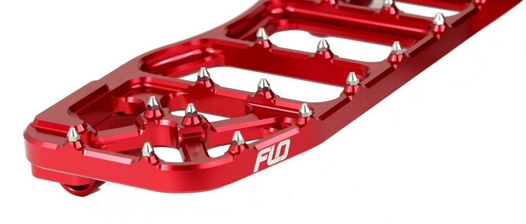 V5 Floorboards Red - 122-8151 - Flo Motorsports