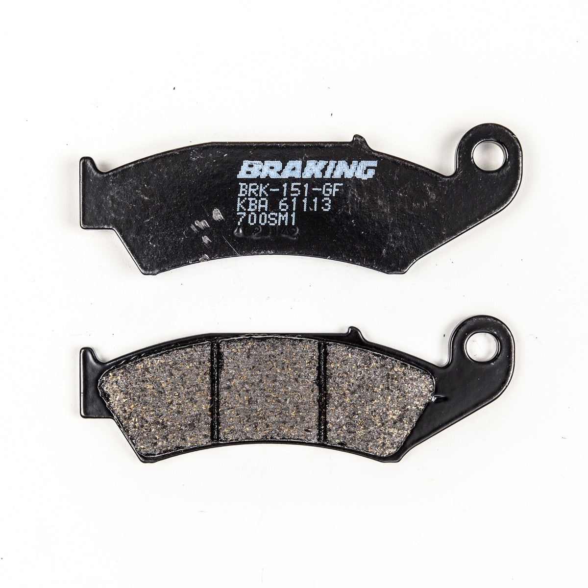 Brake Pad Set Semi-Metallic - 31-700S - Braking