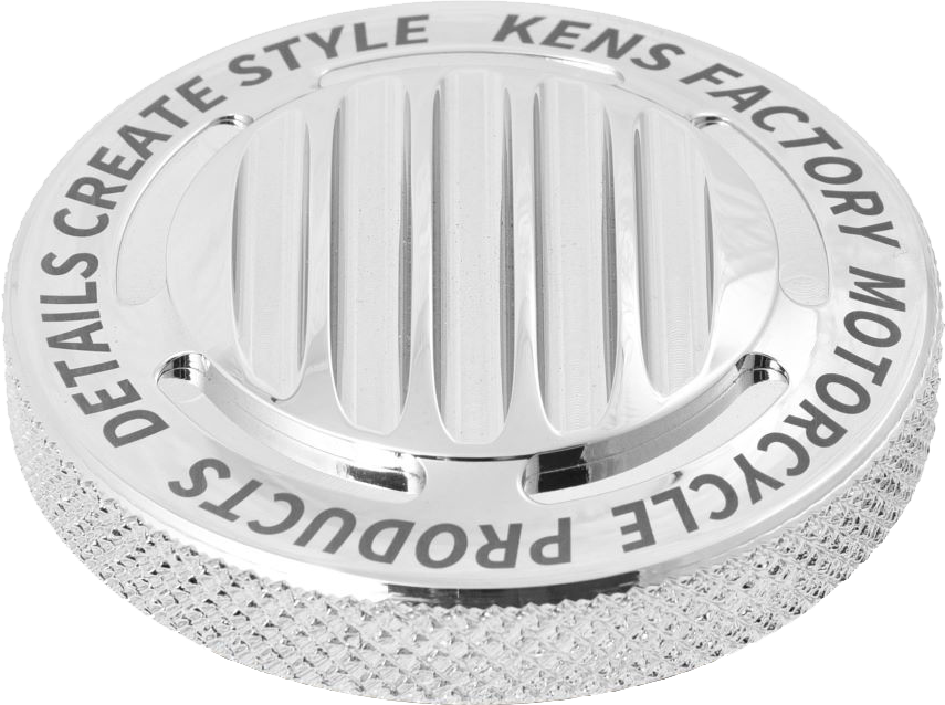 Nl Gas Cap Finned Chrome Dummy Cap For M8 Lh - 563-03101 - Kens Factory
