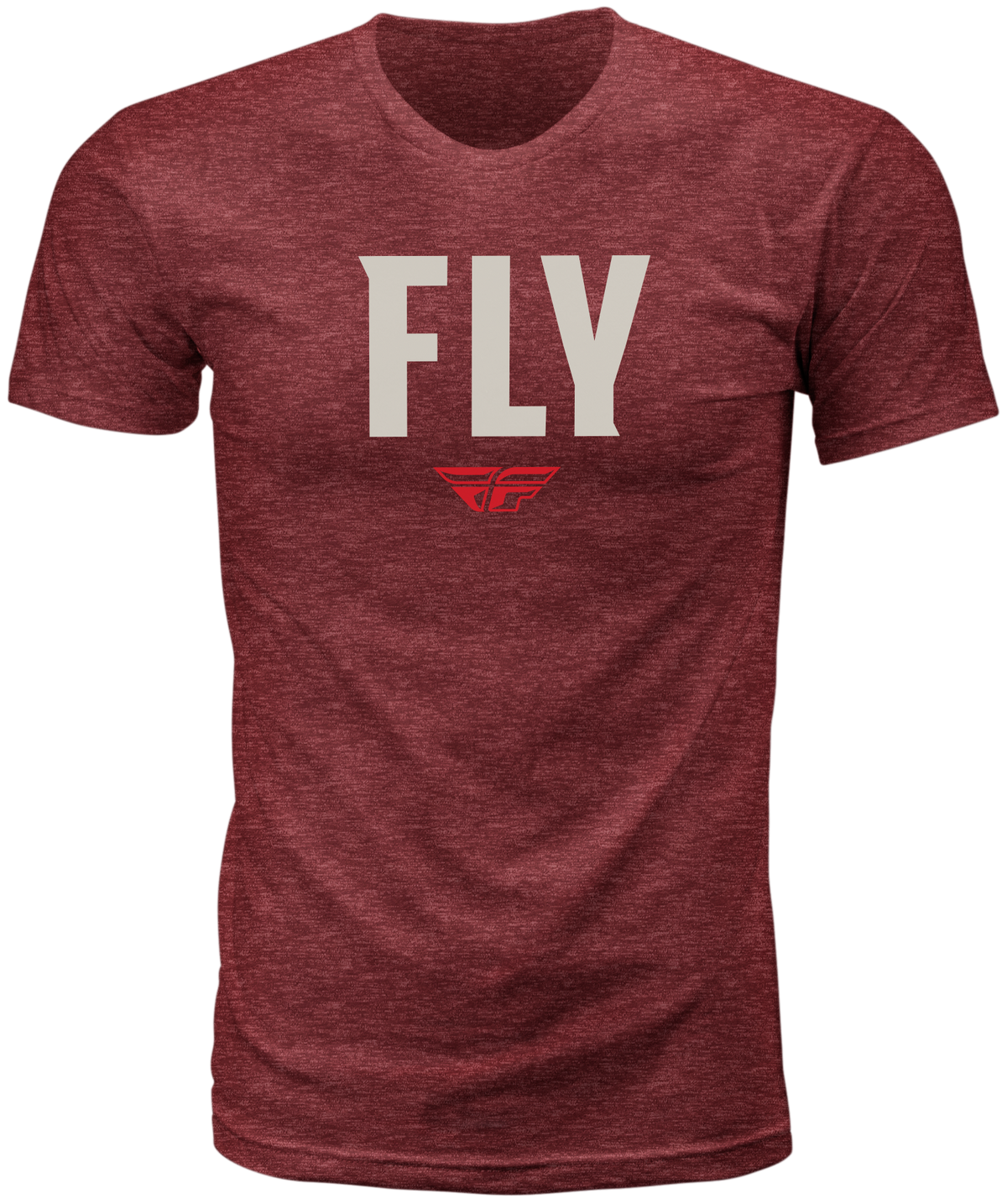 Fly Wfh Tee Red Heather Xl - 352-0152X - Fly Racing