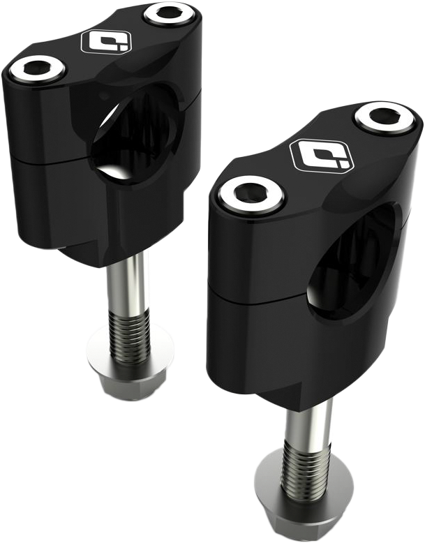 7/8" Odi  Bar Mount Black 7/8" - 206-2004 - ODI Grips