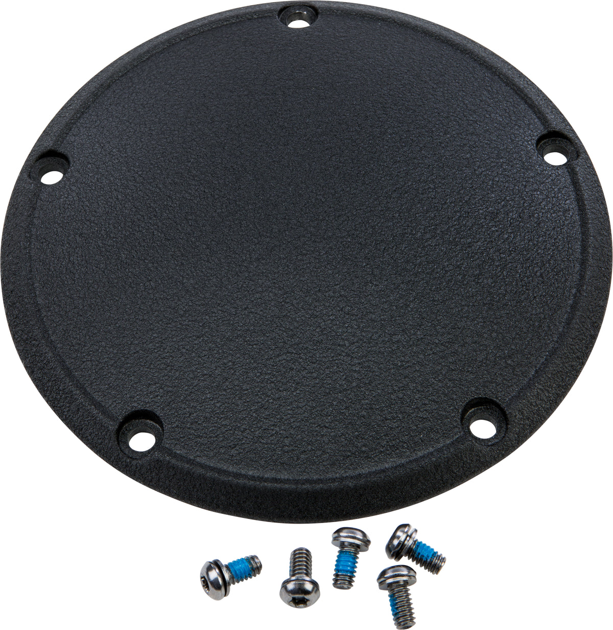 Smooth Derby Cover Wrinkle Blk Big Twin 99-16 - 820-50811 - HardDrive