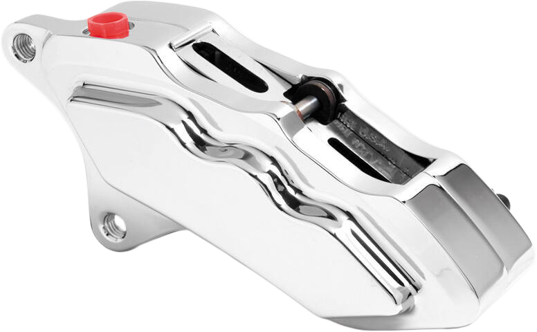 6 Pist Diff Front Caliper L/H Chrome 00-Up W/ 11.5" Rotor - 750-04062 - Hawg Halters Inc