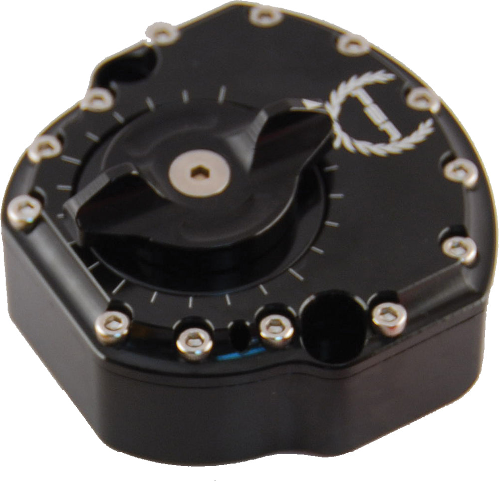Steering Damper Kit Black Hon - 581-3855BK - PSR