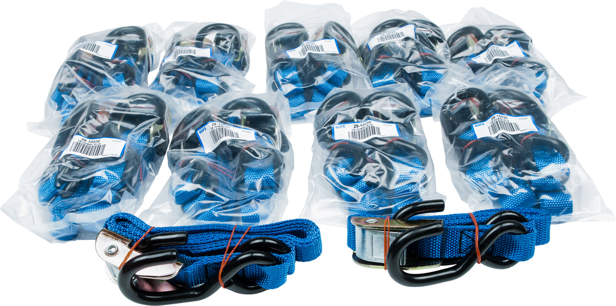 1" Tie-Down Blue 10/Pairs - 29-10030 - Fire Power