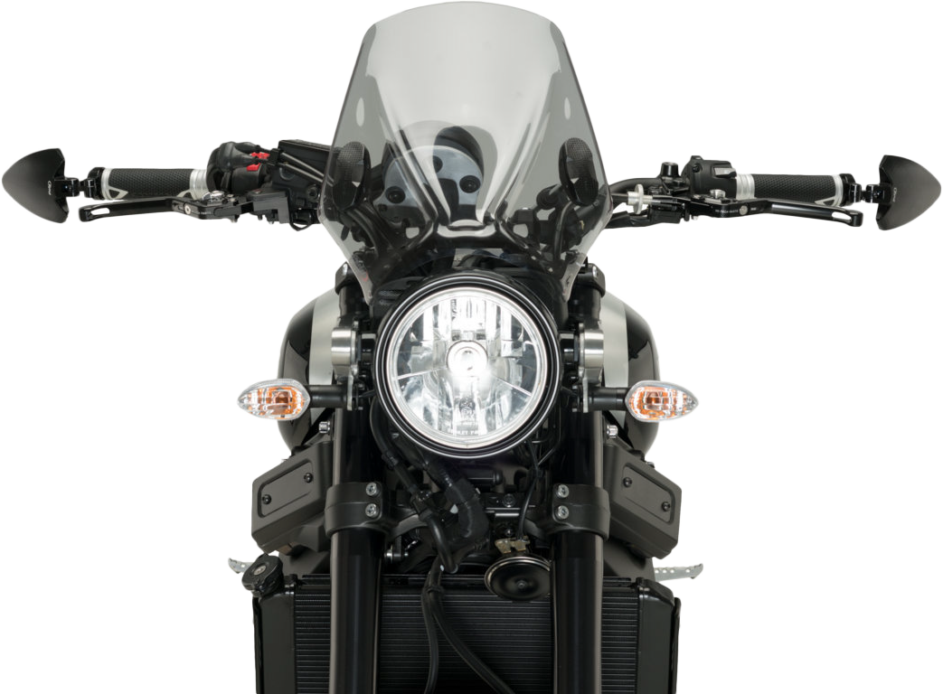 Handlebar End Folding Mirror Right Black - 561-20859BK - PUIG