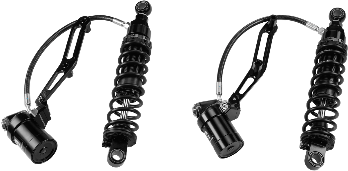 Touring Remote Res Shocks 13"Std Weight Billet Bracket - 890-01175 - HardDrive