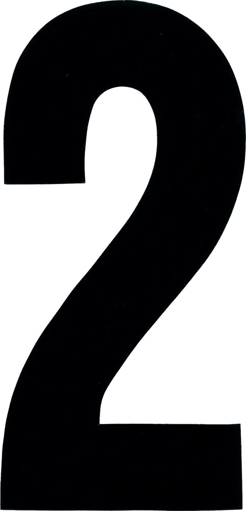 #2 6" Black Extreme Digits 3/Pk - 09-6252 - Dirt Digits