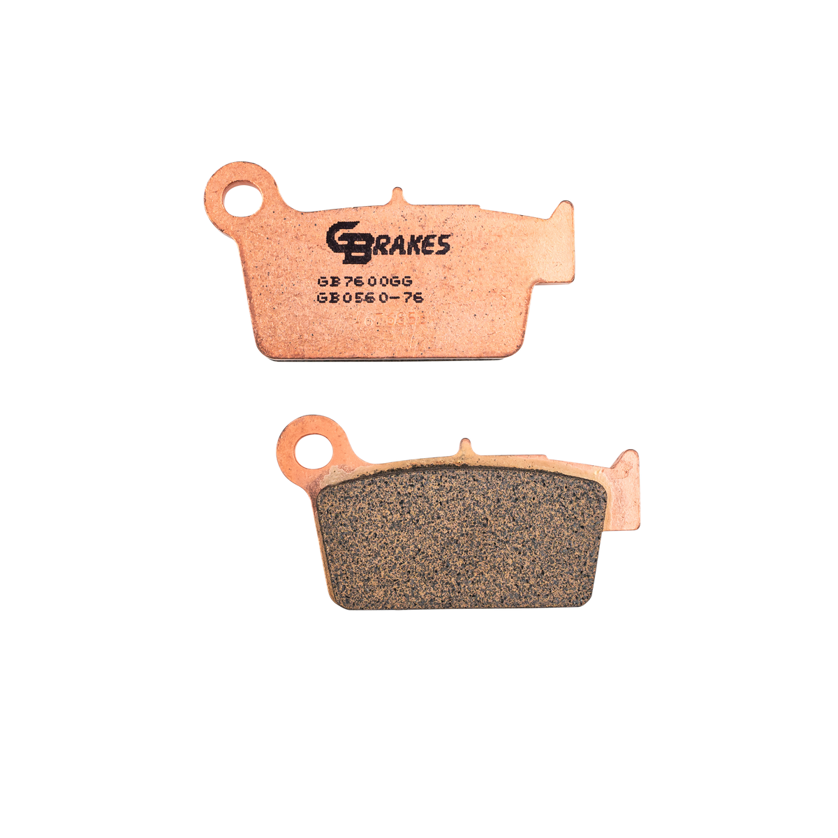 Brake Pads Sintered - 17-56076 - GBRAKES