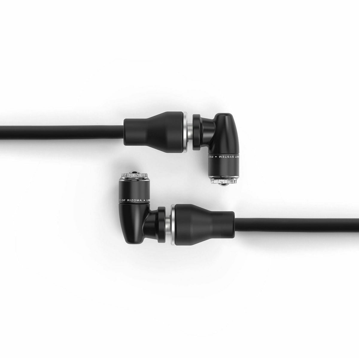 Light Unit S Ts Tail/Brk Lght With Holder Black Pair - 58-TS077BM - RIZOMA