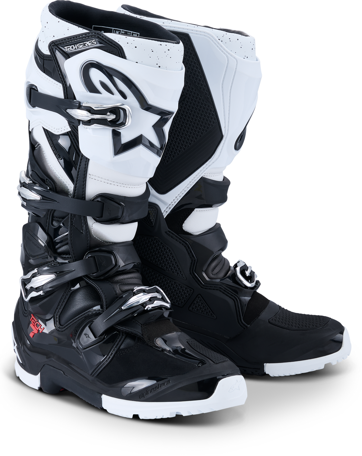 Tech 7 Enduro Black/White 7 - 482-0016407 - alpine star