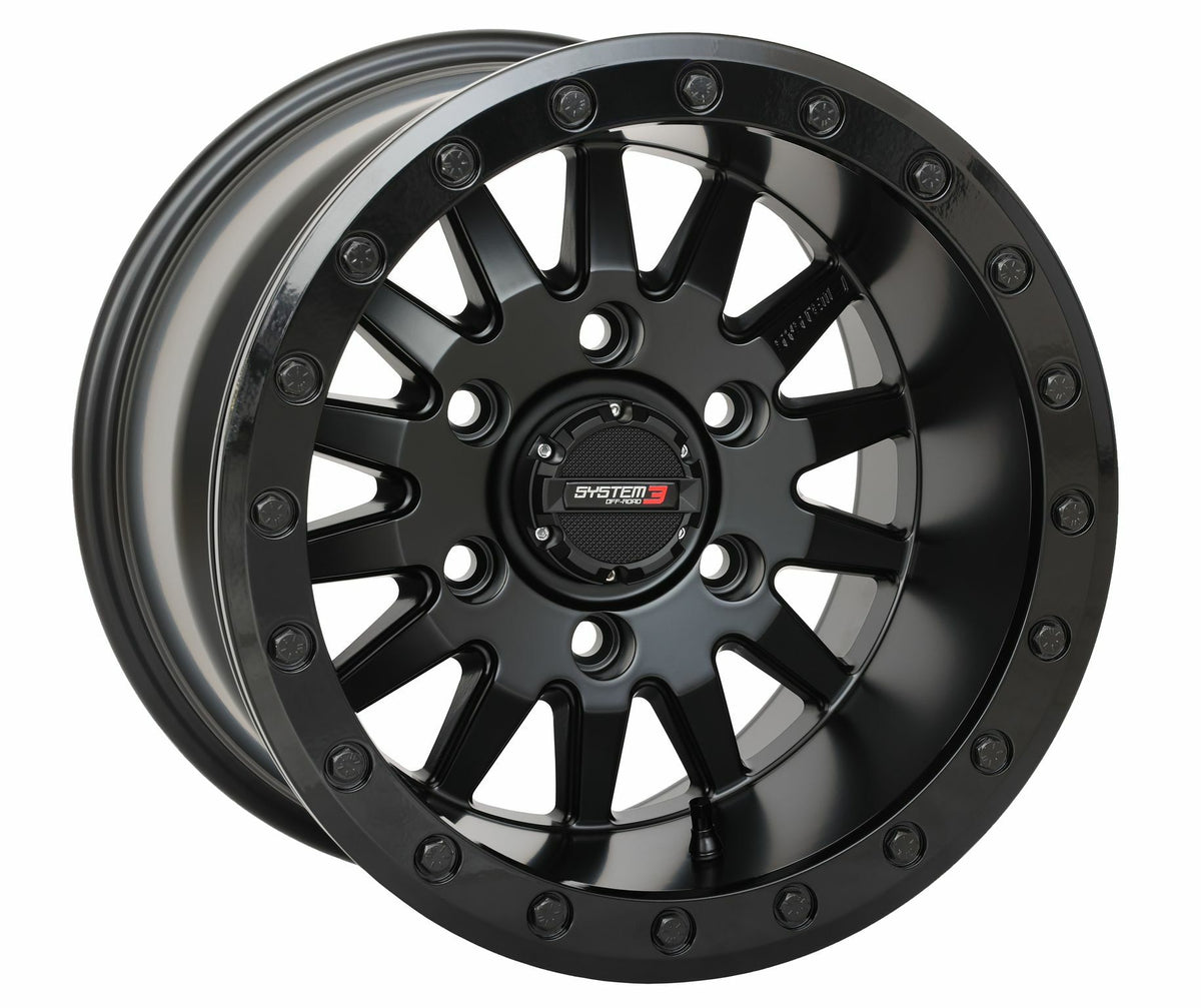 Sb8 Wheel 15x10 5+5 (0mm) 6/5.5 Matte Black - 3-1585651 - System 3