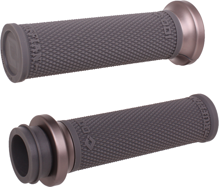 Rufian Grips Indian Tbw 1" Graphite/Gun Metal - 206-40125 - ODI Grips