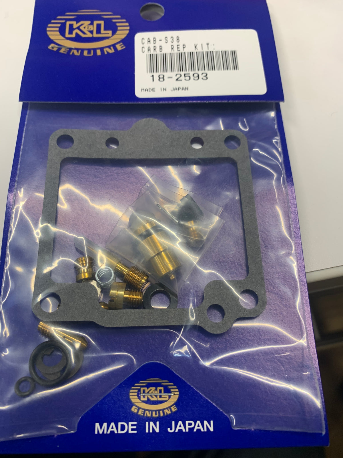 Carb Repair Kit (Ea) - 118-2593 - K&L