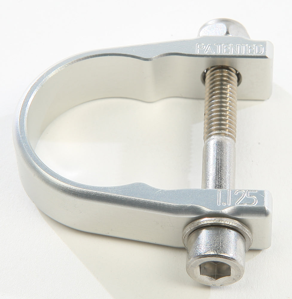 1.125" Strap Clamp Silver - 12-9132 - AXIA ALLOY