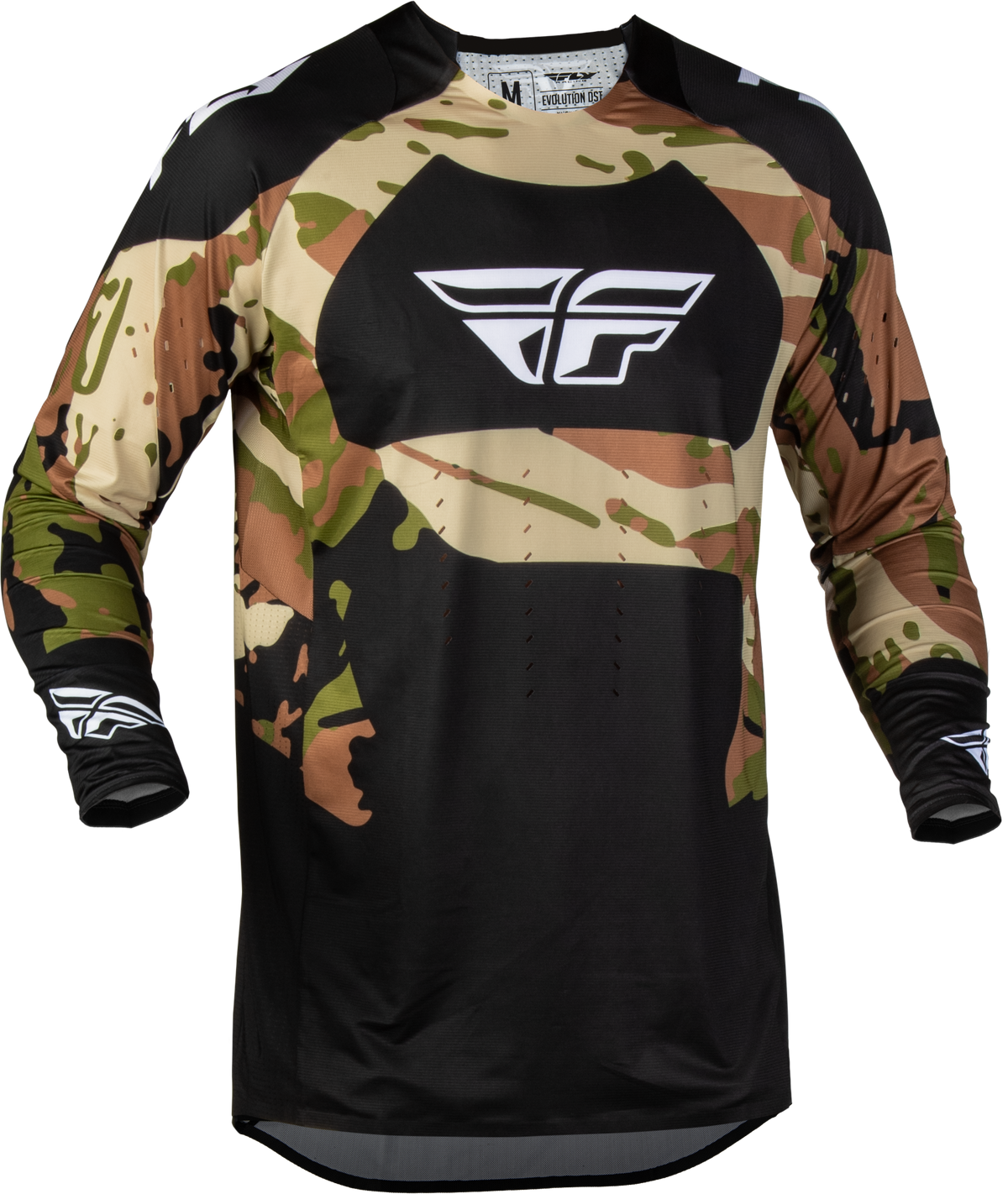Evolution  Dst Hunt Jersey Black/Camo 2x - 380-1252X - Fly Racing