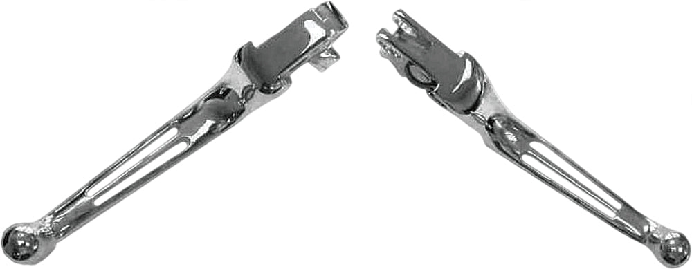 2-Slot Lever Set Chrome Big Twin 07-17 - 820-54304 - HardDrive